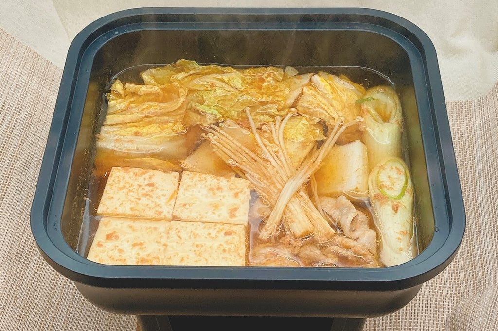 CoNABEでキムチ鍋